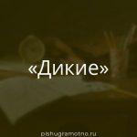 Морфологический разбор 