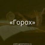 Морфологический разбор 