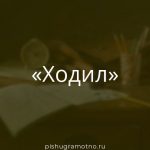 Морфологический разбор 