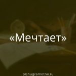 Морфологический разбор 
