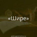 Морфологический разбор 