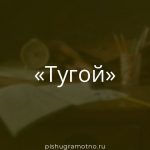 Морфологический разбор 