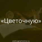 Морфологический разбор 