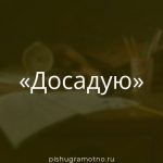 Морфологический разбор 