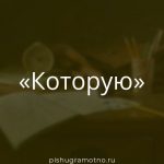 Морфологический разбор 