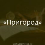 Морфологический разбор 