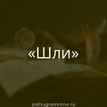 Морфологический разбор 
