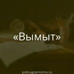 Морфологический разбор 