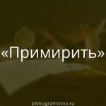 Морфологический разбор 