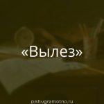 Морфологический разбор 