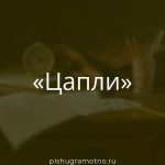 Морфологический разбор 