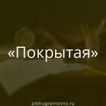 Морфологический разбор 