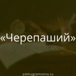 Морфологический разбор 