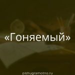 Морфологический разбор 