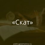 Морфологический разбор 