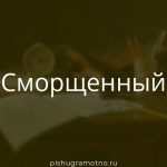Морфологический разбор 