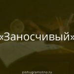 Морфологический разбор 