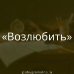 Морфологический разбор 