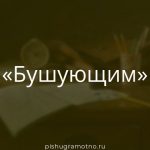 Морфологический разбор 