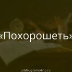 Морфологический разбор 