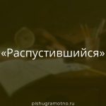 Морфологический разбор 