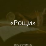 Морфологический разбор 