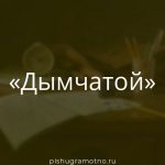 Морфологический разбор 