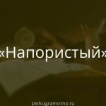 Морфологический разбор 