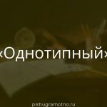 Морфологический разбор 