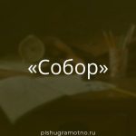 Морфологический разбор 