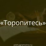 Морфологический разбор 