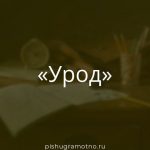 Морфологический разбор 