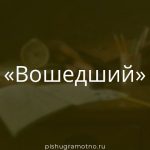 Морфологический разбор 