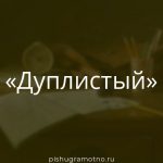 Морфологический разбор 