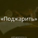Морфологический разбор 