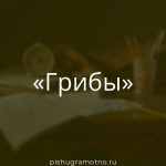 Морфологический разбор 
