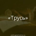 Морфологический разбор 